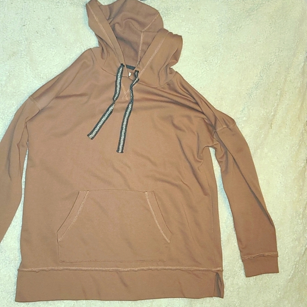 Nwot Maurices size 2xl plus mauve hoodie